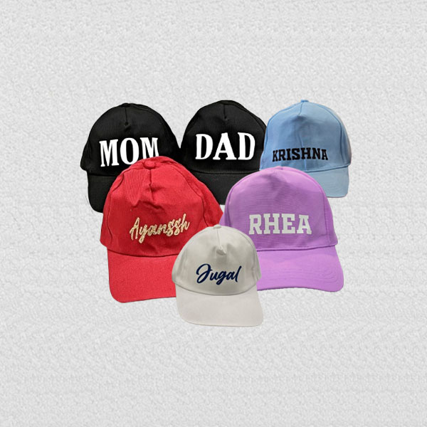 Personalised Name Flex Cap for Men & Women
