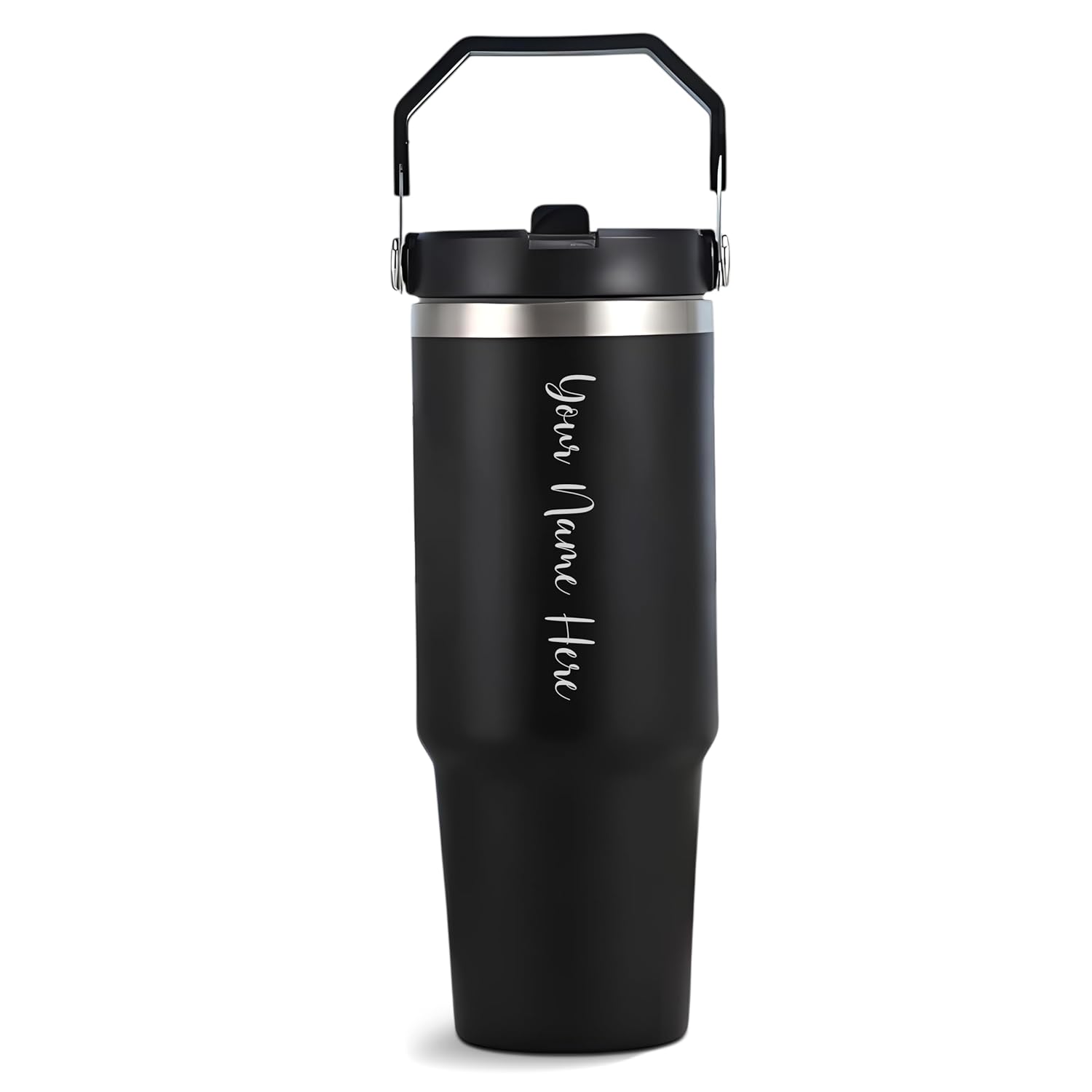 Travel Black Tumbler
