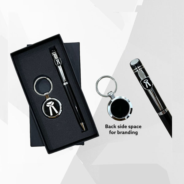 Personalized Lawyer Metal Pen & Keychain With Name