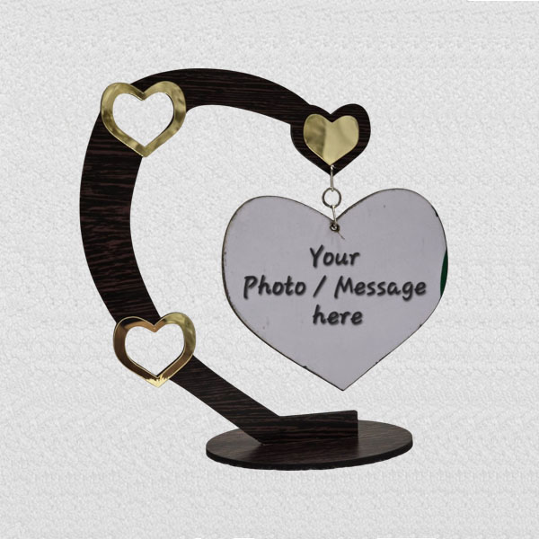 Lovecuple Heart Flower C Decorative Showpiece
