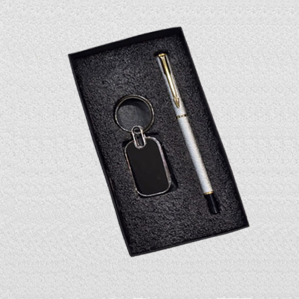 Personalized Metal Pen & Keychain With Name