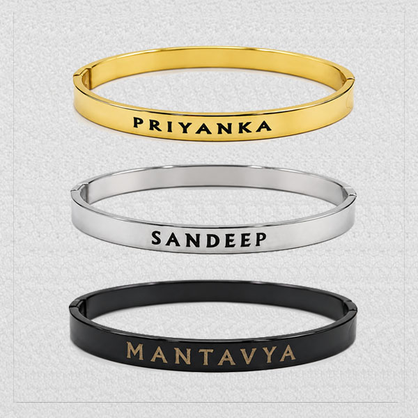 Personalized Name Bracelet for Men & Women