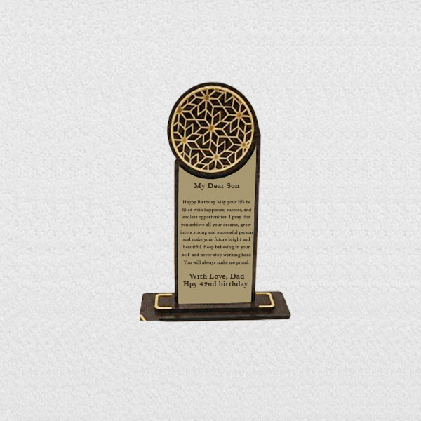 Personalised Award / Trophy with text / Logo